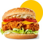 Crossroads burger- Crispy chicken sandwiches