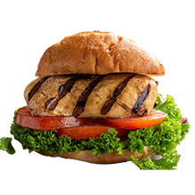 Crossroads burger - sandwich- grilled chicken sandwich