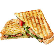 Crossroads burger - sandwich- vegetarian cheese sandwich