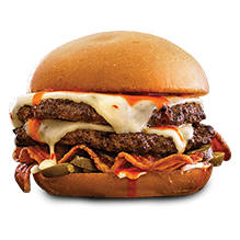Crossroads burger - hamburger- double cheese burger